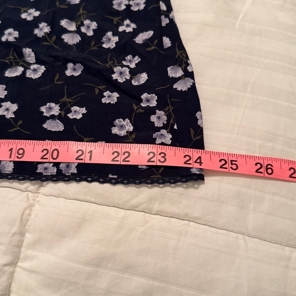 American Eagle Outfitters Navy Floral Mini Dress - Picture 9 of 9
